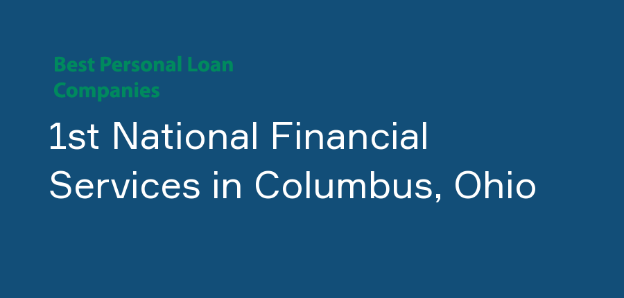 1st National Financial Services in Ohio, Columbus