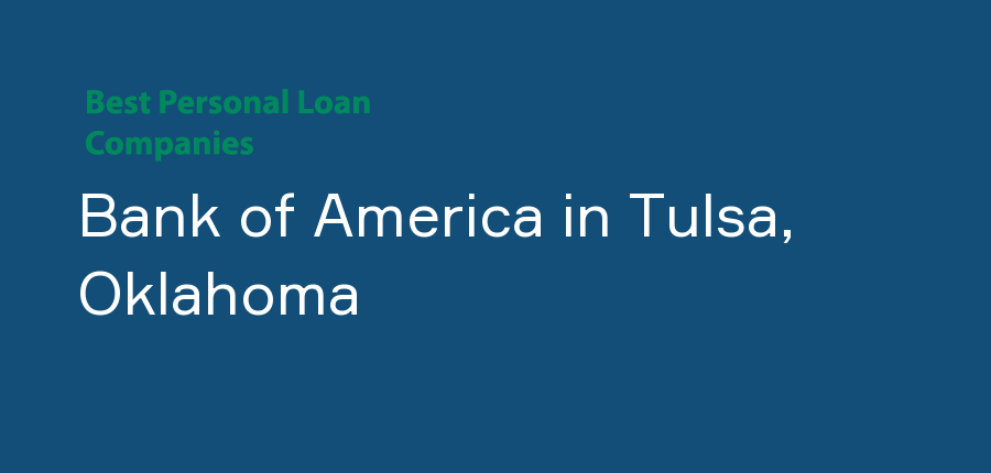 Bank of America in Oklahoma, Tulsa