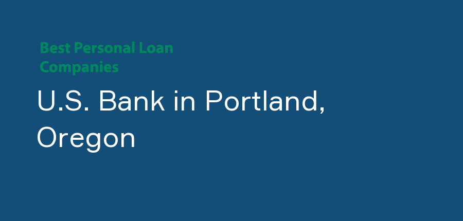 U.S. Bank in Oregon, Portland