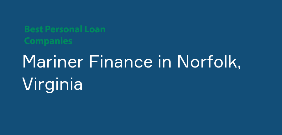 Mariner Finance in Virginia, Norfolk