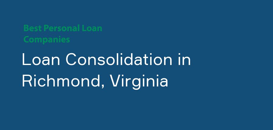 Loan Consolidation in Virginia, Richmond