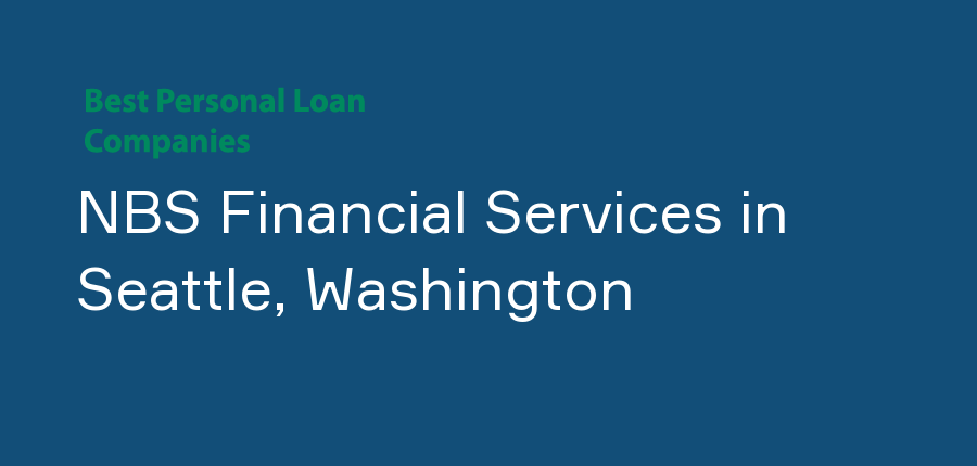 NBS Financial Services in Washington, Seattle