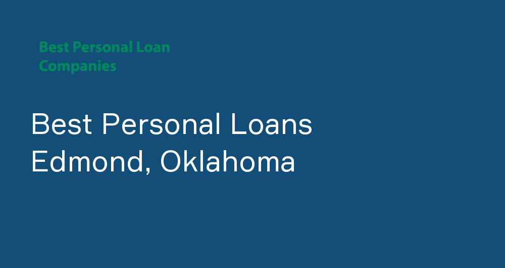 Online Personal Loans in Edmond, Oklahoma