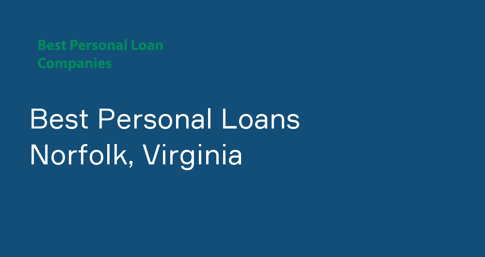 Online Personal Loans in Norfolk, Virginia