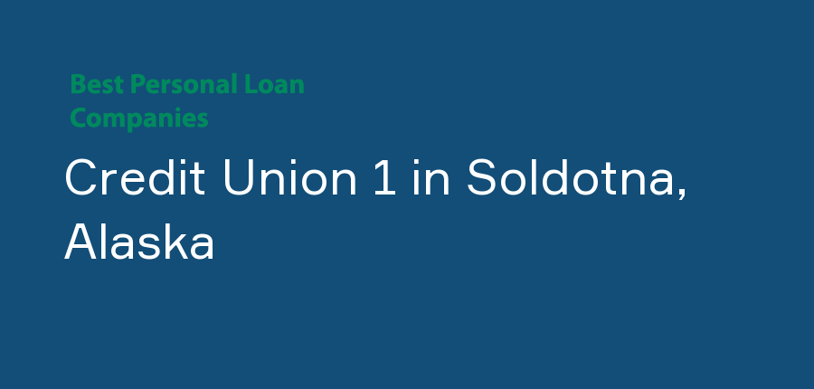 Credit Union 1 in Alaska, Soldotna
