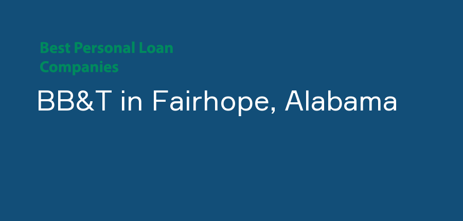 BB&T in Alabama, Fairhope