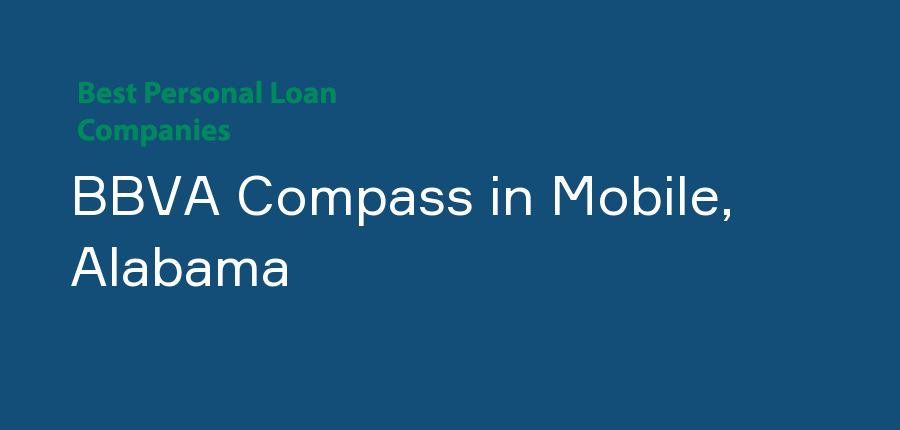 BBVA Compass in Alabama, Mobile