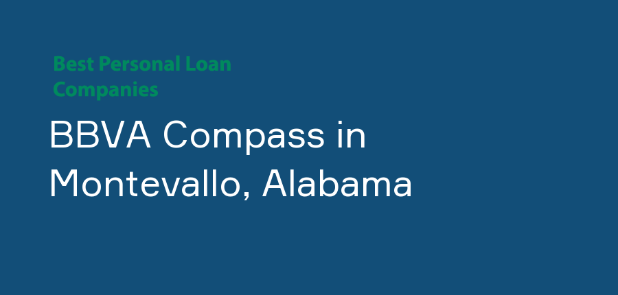 BBVA Compass in Alabama, Montevallo