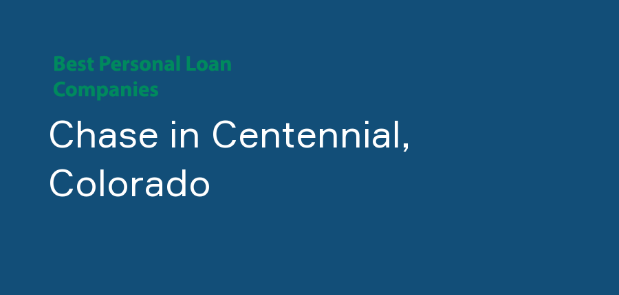 Chase in Colorado, Centennial