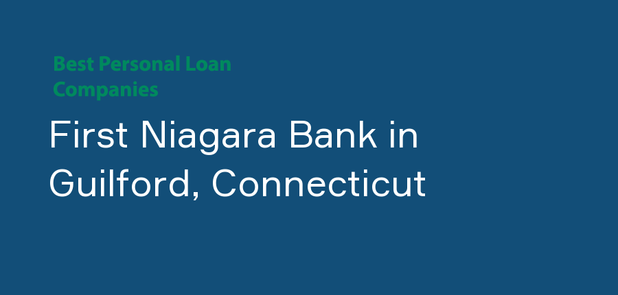 First Niagara Bank in Connecticut, Guilford