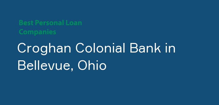 Croghan Colonial Bank in Ohio, Bellevue