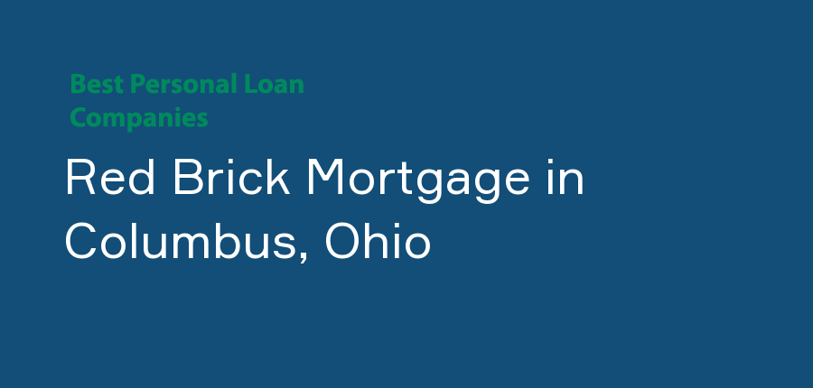 Red Brick Mortgage in Ohio, Columbus