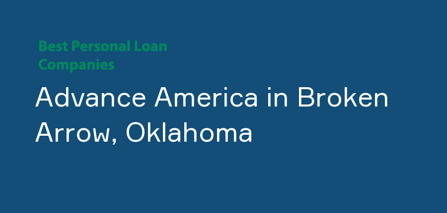 Advance America in Oklahoma, Broken Arrow