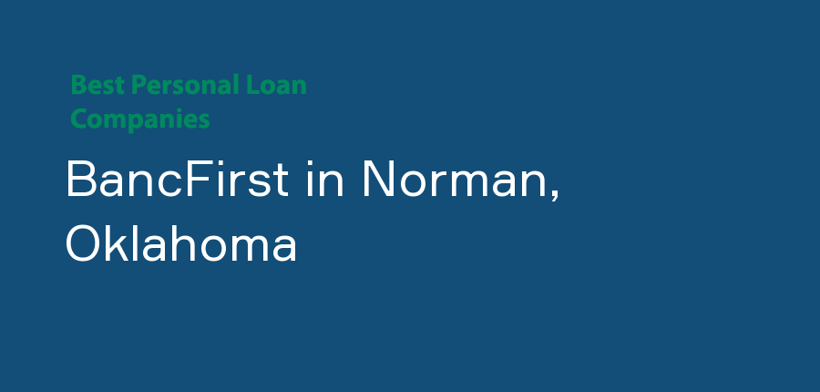 BancFirst in Oklahoma, Norman
