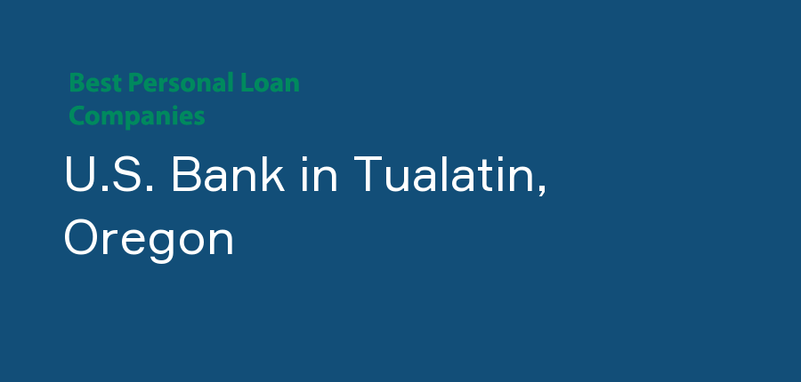 U.S. Bank in Oregon, Tualatin