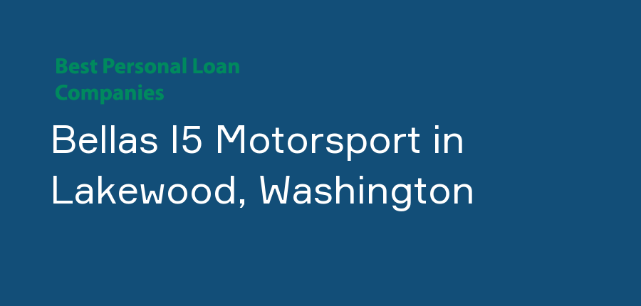 Bellas I5 Motorsport in Washington, Lakewood