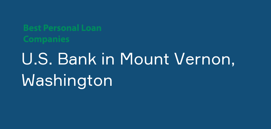 U.S. Bank in Washington, Mount Vernon