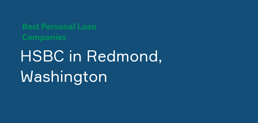 HSBC in Washington, Redmond