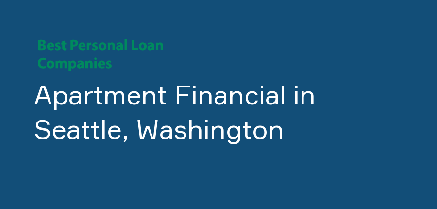 Apartment Financial in Washington, Seattle