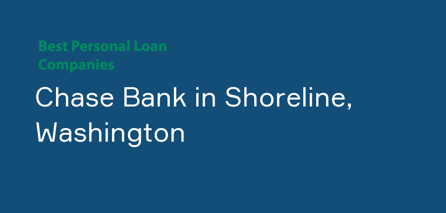 Chase Bank in Washington, Shoreline