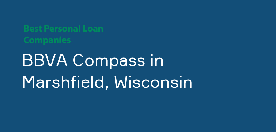 BBVA Compass in Wisconsin, Marshfield