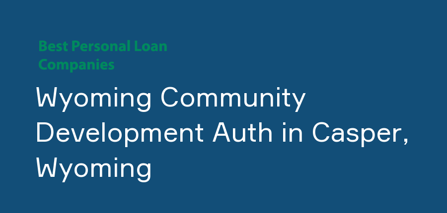 Wyoming Community Development Auth in Wyoming, Casper