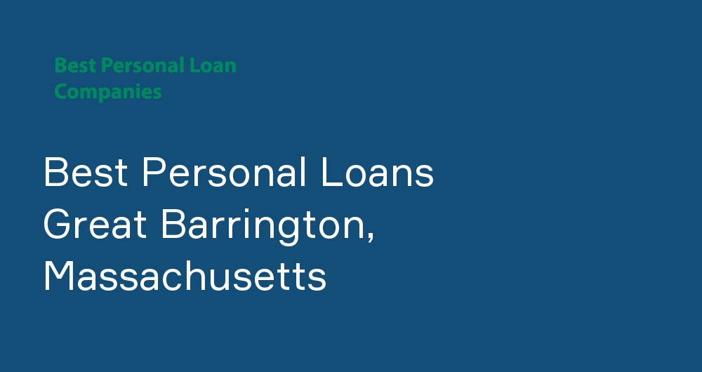 Online Personal Loans in Great Barrington, Massachusetts