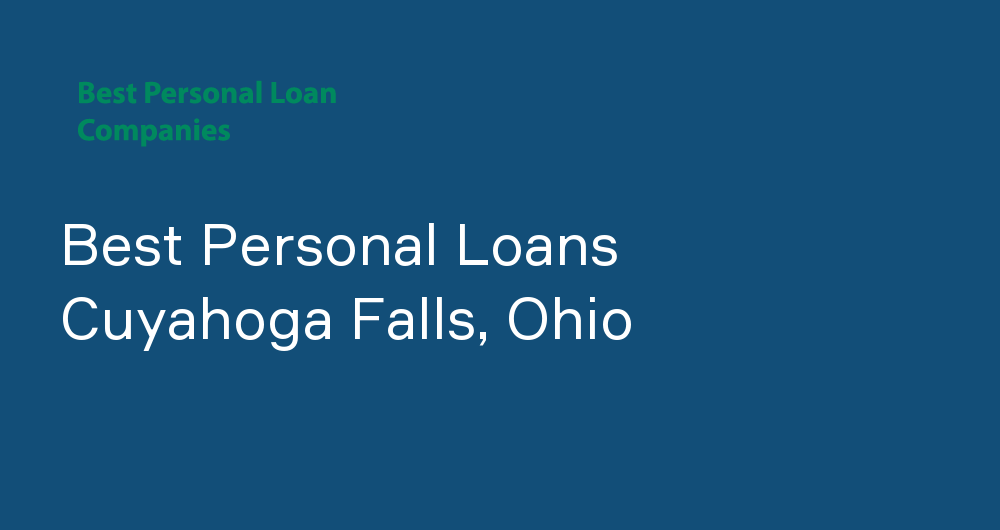 Online Personal Loans in Cuyahoga Falls, Ohio