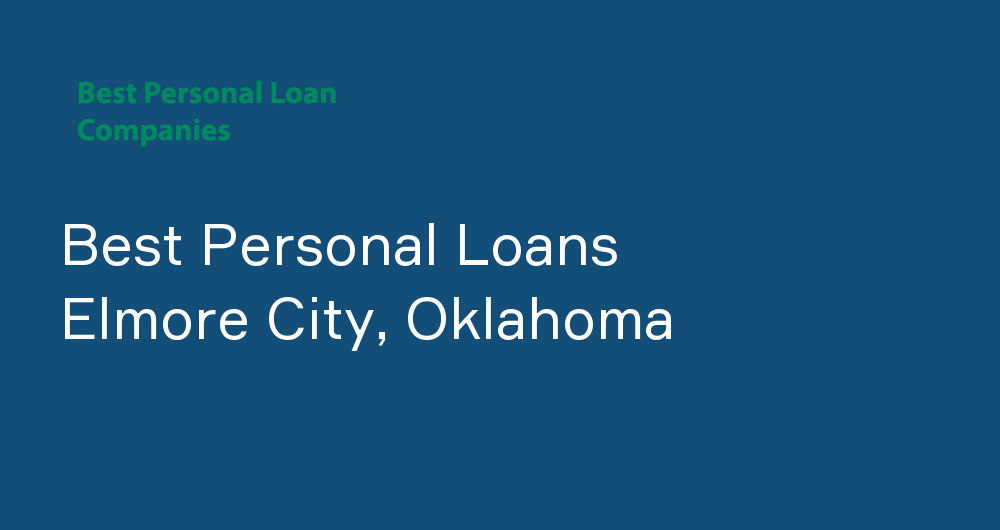 Online Personal Loans in Elmore City, Oklahoma